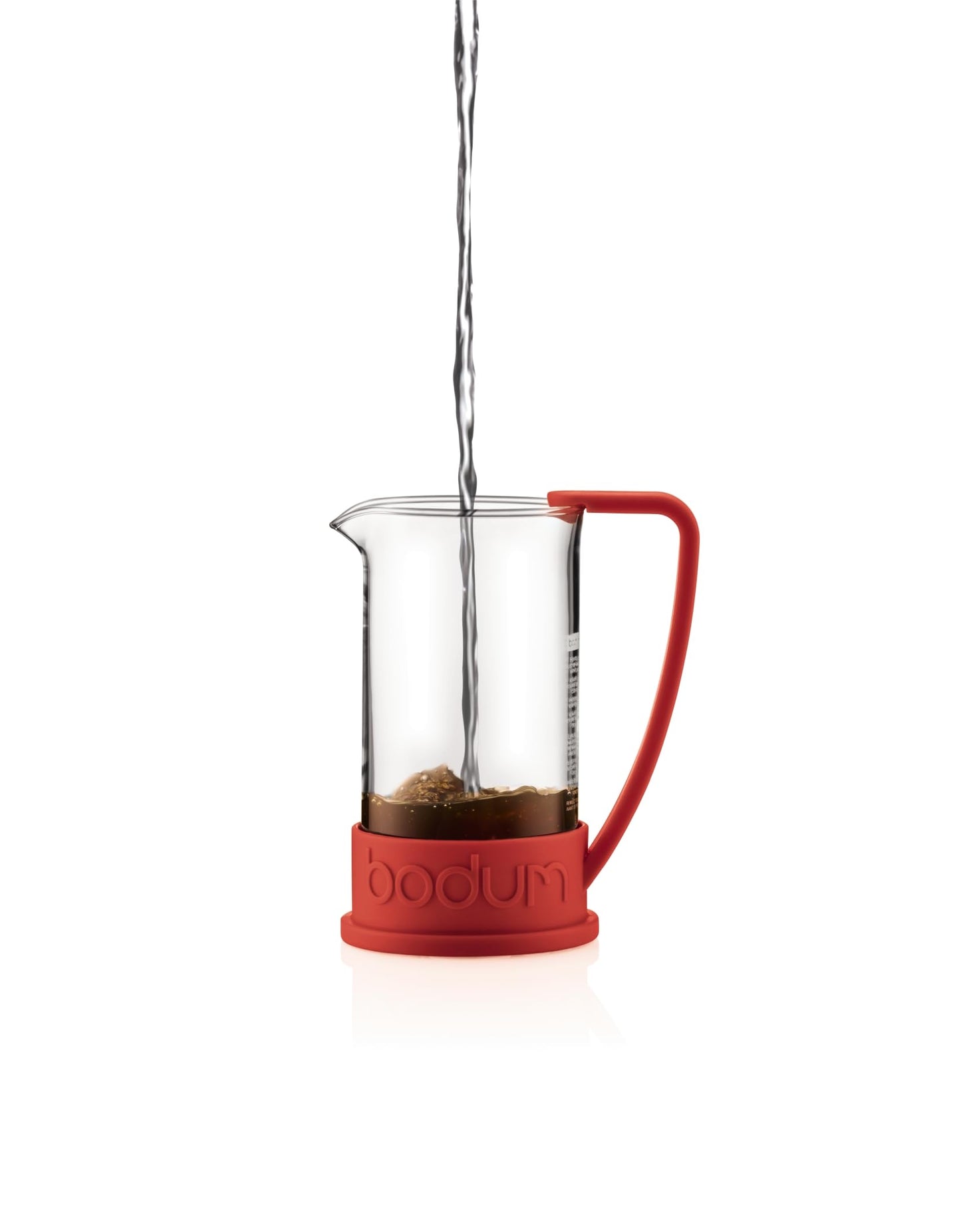 Bodum 34oz Brazil French Press Coffee Maker, High-Heat Borosilicate Glass, Black - Made in Portugal
