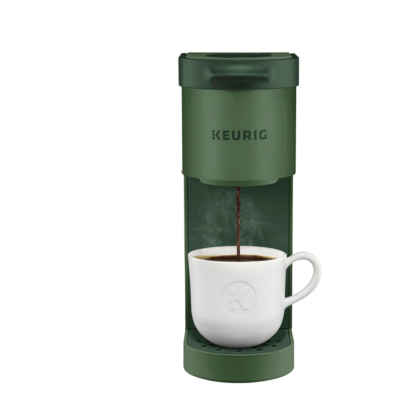 Keurig K-Mini Single Serve K-Cup Pod Coffee Maker, 6 to 12oz Brew size, with Cord Storage, Perfect for Small Spaces, Studio Gray