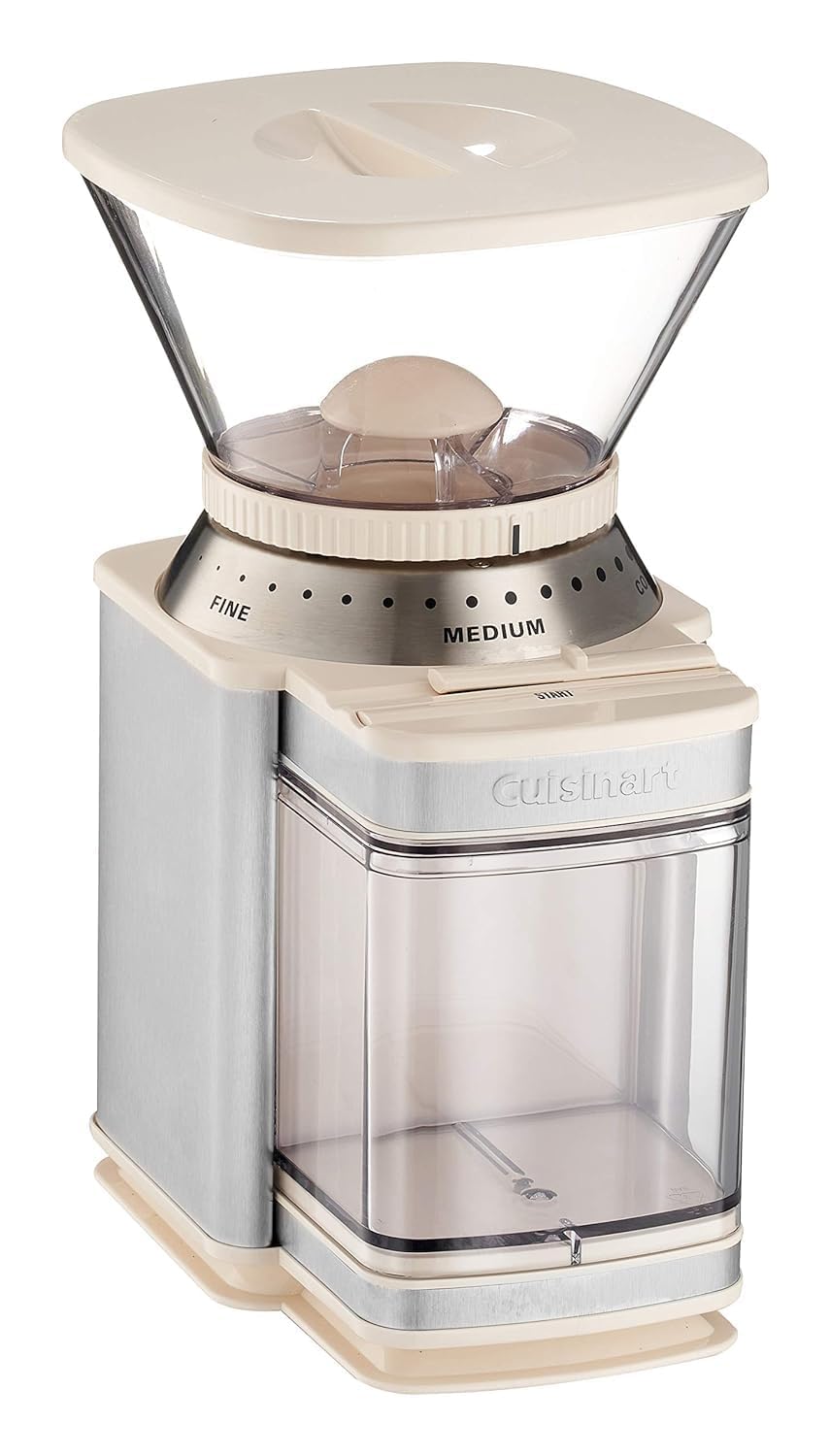 CUISINART Coffee Grinder, Electric Burr One-Touch Automatic Grinder with18-Position Grind Selector, Stainless Steel, DBM-8P1
