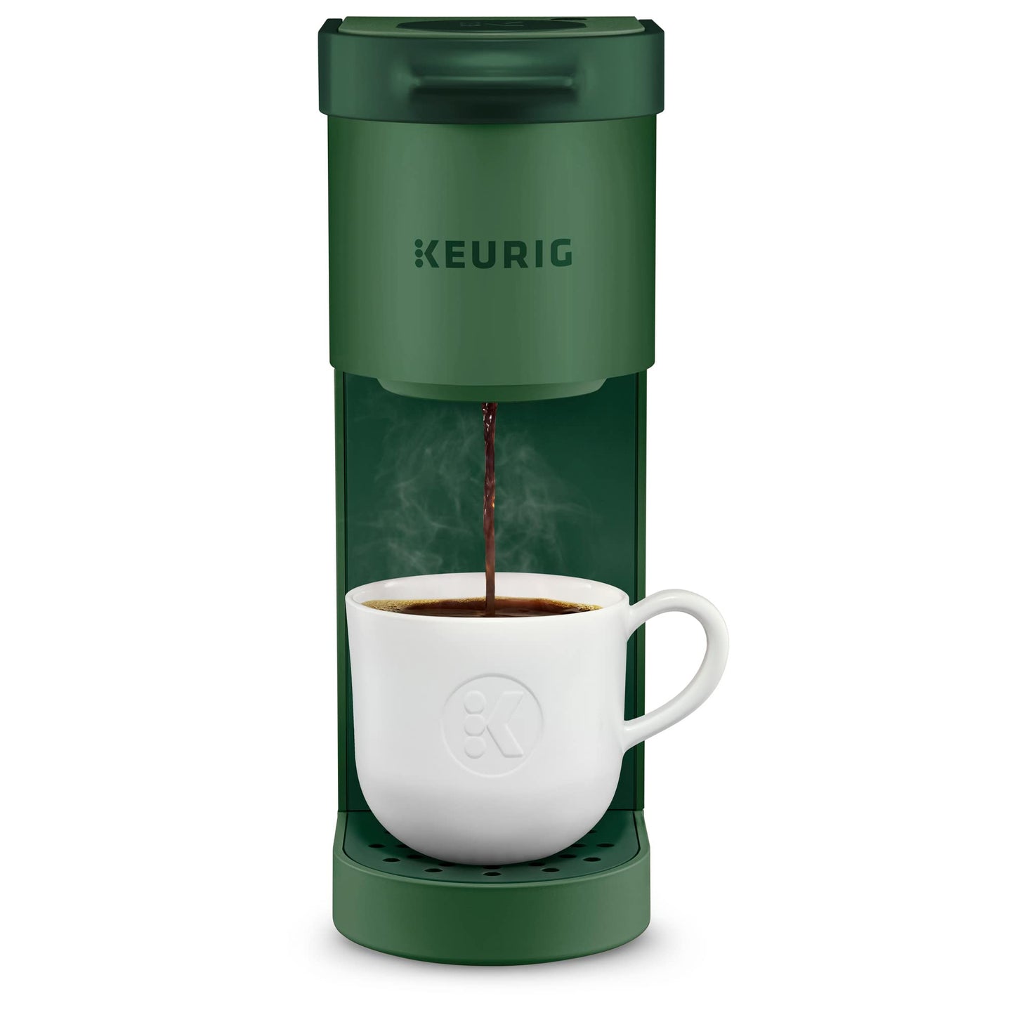 Keurig K-Mini Single Serve K-Cup Pod Coffee Maker, 6 to 12oz Brew size, with Cord Storage, Perfect for Small Spaces, Studio Gray