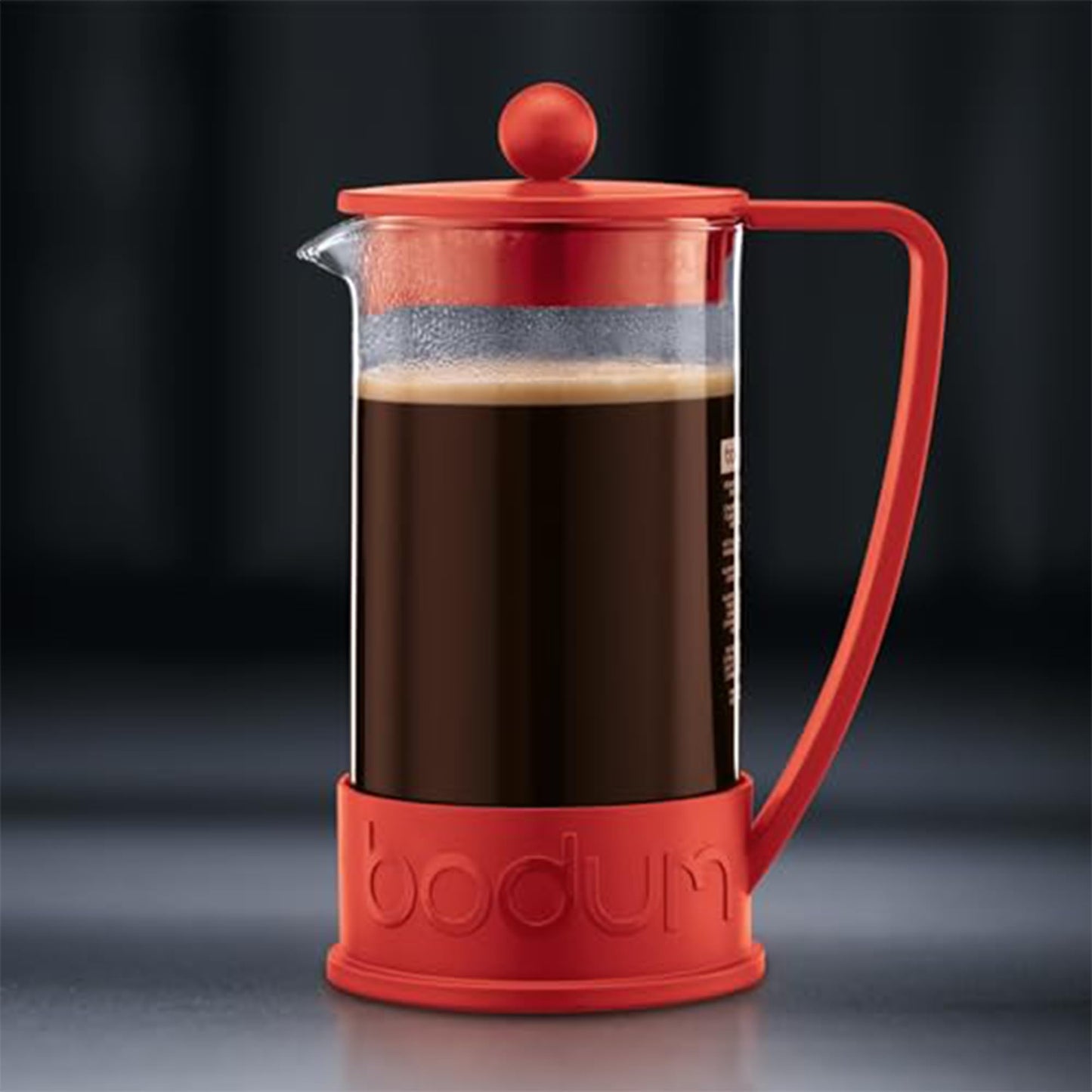 Bodum 34oz Brazil French Press Coffee Maker, High-Heat Borosilicate Glass, Black - Made in Portugal