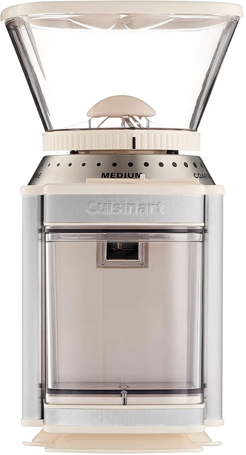CUISINART Coffee Grinder, Electric Burr One-Touch Automatic Grinder with18-Position Grind Selector, Stainless Steel, DBM-8P1