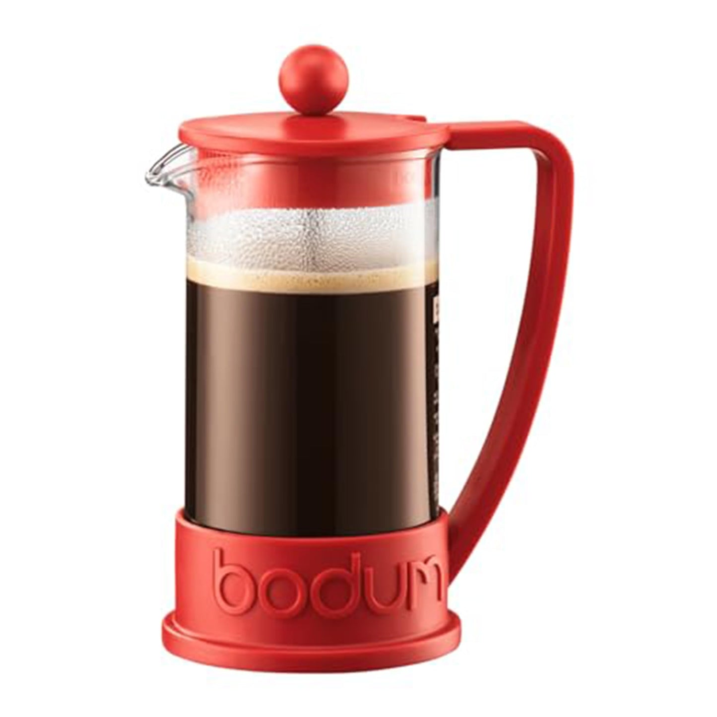 Bodum 34oz Brazil French Press Coffee Maker, High-Heat Borosilicate Glass, Black - Made in Portugal