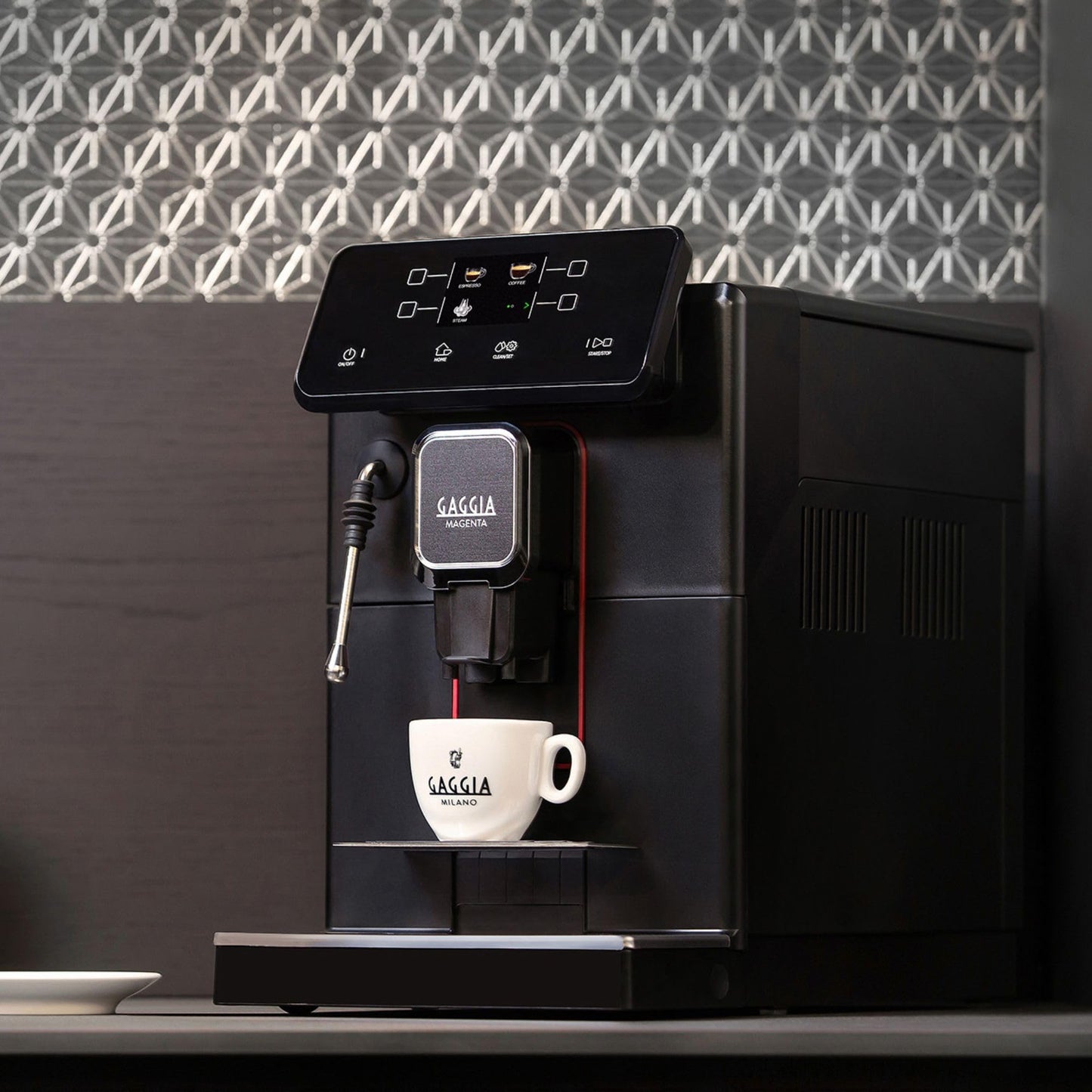 Gaggia Magenta Plus Super-Automatic Espresso Machine, 60 ounces,Black