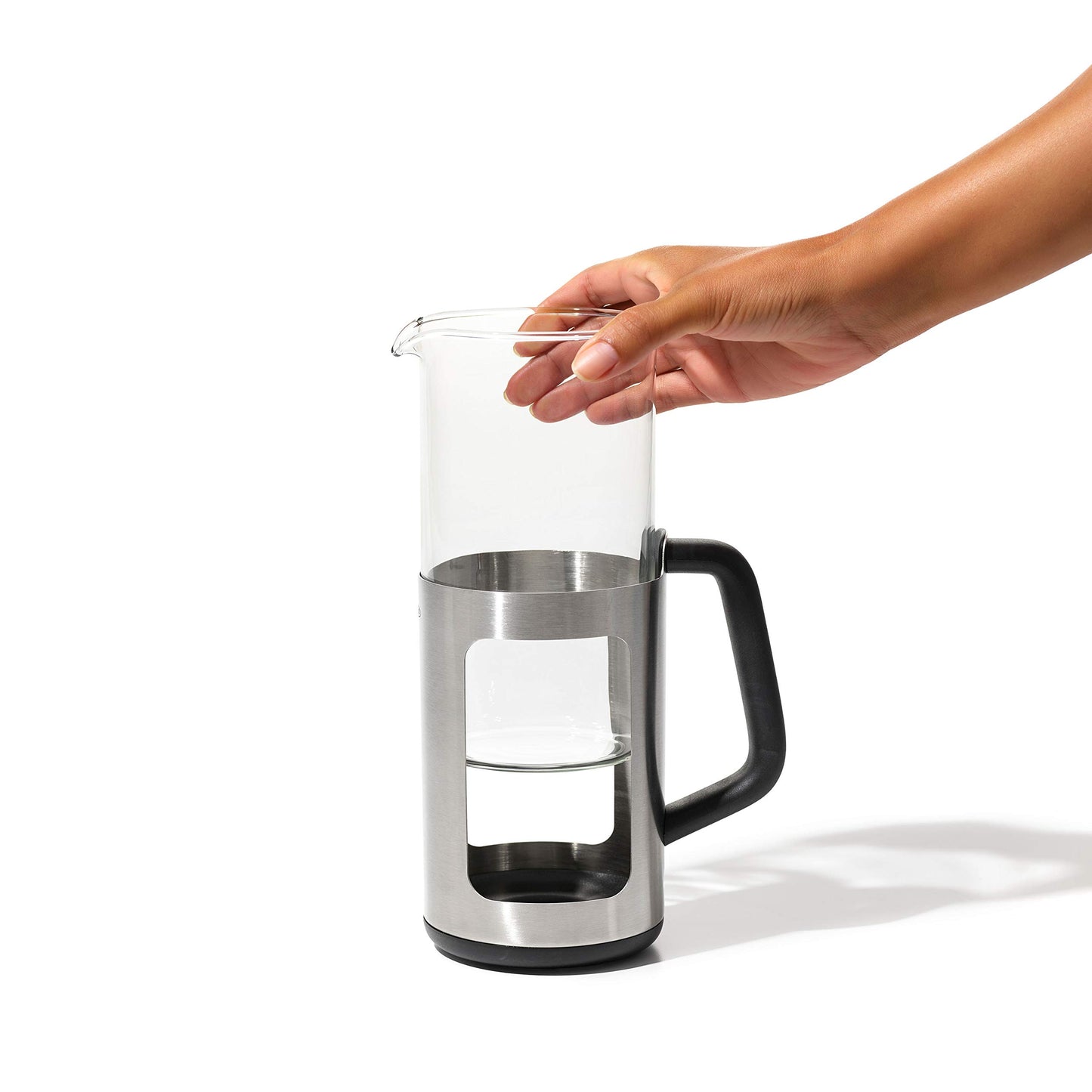 OXO Brew Stainless Steel French Press Coffee Maker – 32oz