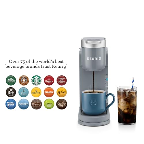 Keurig K-Iced Coffee Maker, Single Serve K-Cup Pod Iced Coffee Maker, With Hot and Cold Coffee Capabilities, Brews Any K-Cup Pod, White