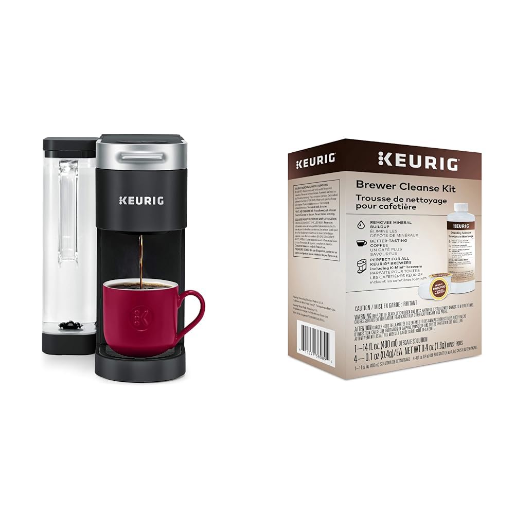 Keurig K-Supreme Single Serve K-Cup Pod Coffee Maker, MultiStream Technology, 4 Brew Sizes, 66oz Dual-Position Removable Reservoir, Gray