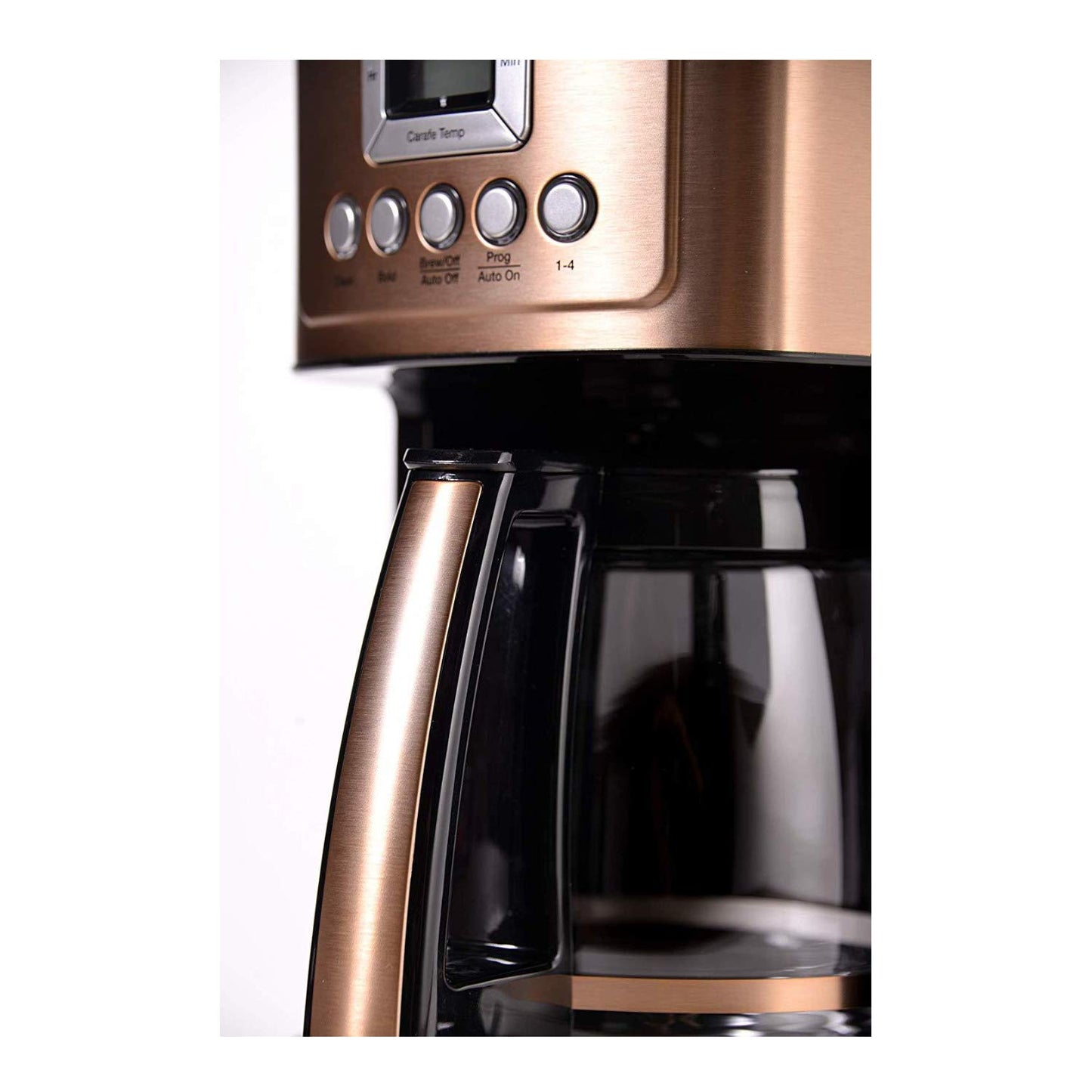 Cuisinart Coffee Maker, 14-Cup Glass Carafe, Fully Automatic for Brew Strength Control & 1-4 Cup Setting, Stainless Steel, DCC-3200P1