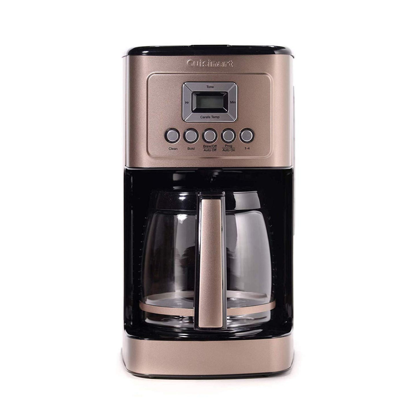 Cuisinart Coffee Maker, 14-Cup Glass Carafe, Fully Automatic for Brew Strength Control & 1-4 Cup Setting, Stainless Steel, DCC-3200P1