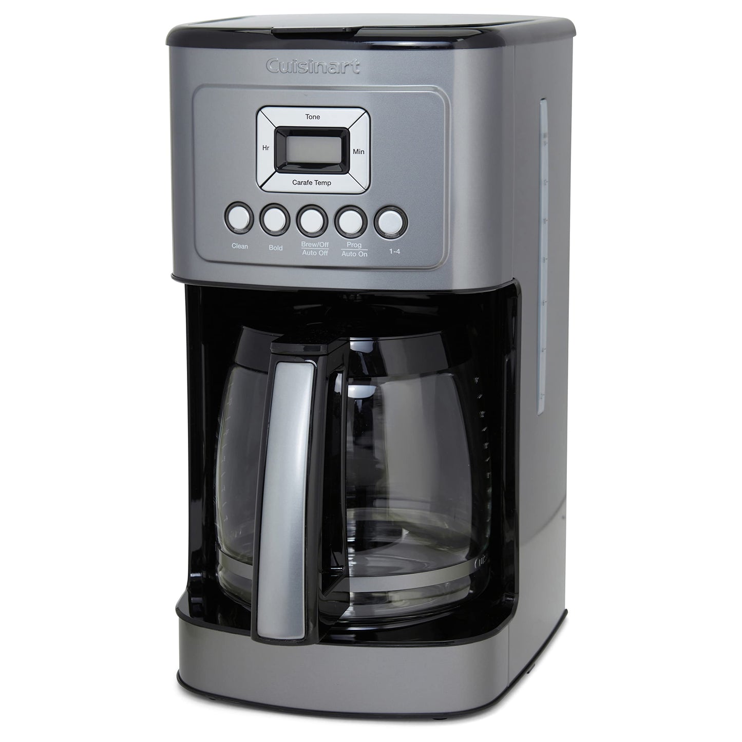 Cuisinart Coffee Maker, 14-Cup Glass Carafe, Fully Automatic for Brew Strength Control & 1-4 Cup Setting, Stainless Steel, DCC-3200P1