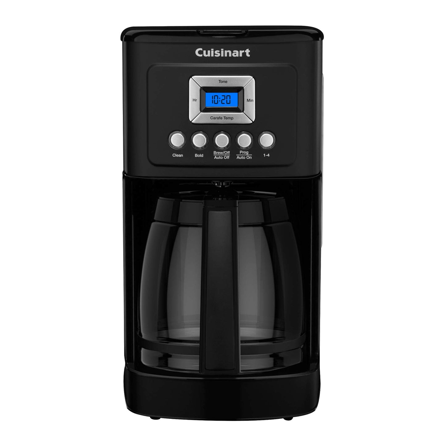 Cuisinart Coffee Maker, 14-Cup Glass Carafe, Fully Automatic for Brew Strength Control & 1-4 Cup Setting, Stainless Steel, DCC-3200P1